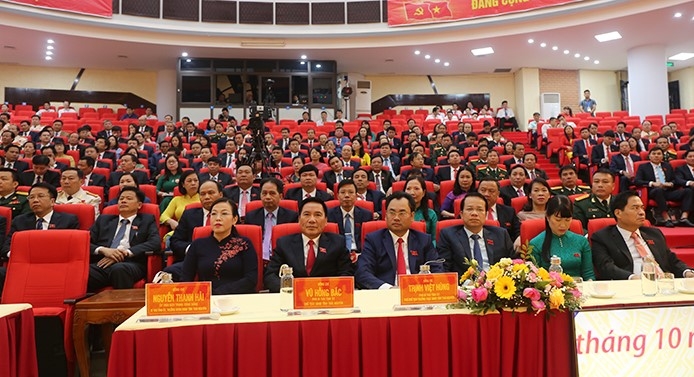 [Photo] Ngày làm việc thứ nhất Đại hội đại biểu Đảng bộ tỉnh Thái Nguyên lần thứ XX, nhiệm kỳ 2020   2025