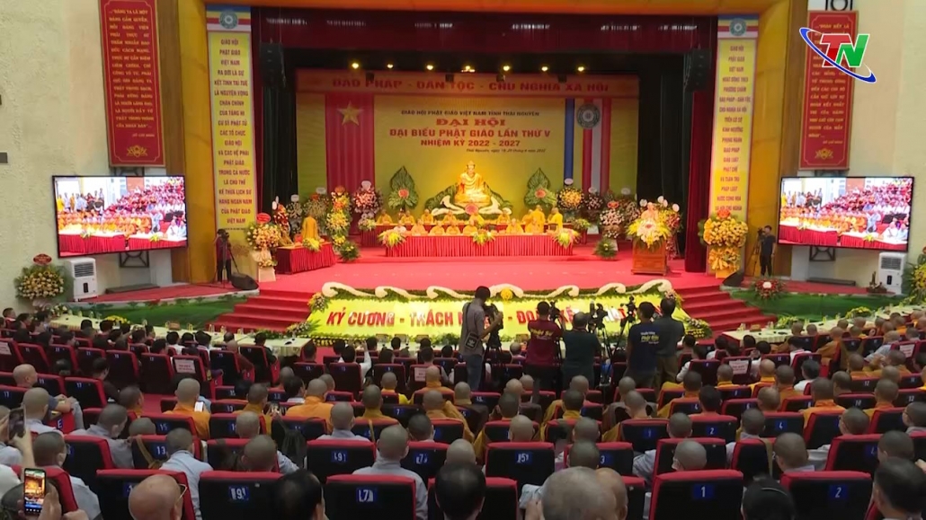Đại hội Đại biểu Phật giáo tỉnh Thái Nguyên lần thứ V, nhiệm kỳ 2022-2027