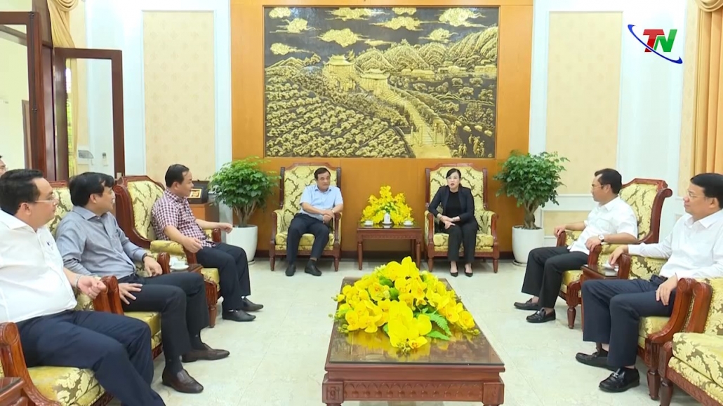 Đoàn công tác Tỉnh uỷ Quảng Nam thăm và làm việc tại Thái Nguyên