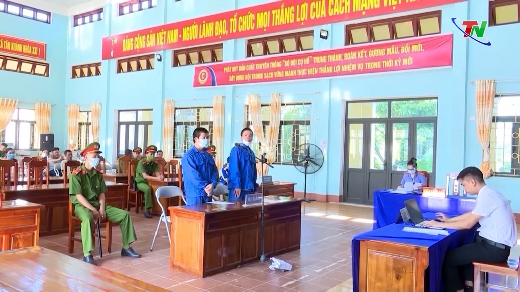 Tòa án nhân dân huyện Phú Bình xét xử lưu động 2 vụ án