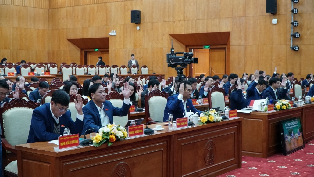 Tổng hợp hình ảnh Kỳ họp thứ Mười, HĐND tỉnh Thái Nguyên khoá XIV