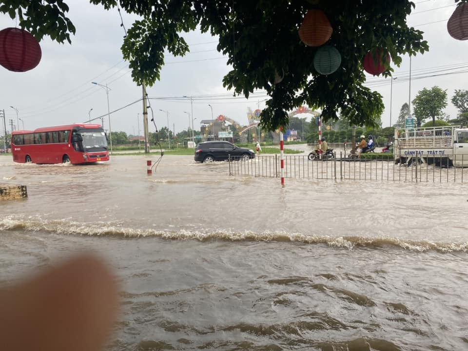 Thái Nguyên: Mưa lũ gây ngập lụt tại các địa phương Thái Nguyên: Mưa lũ gây ngập lụt tại các địa phương