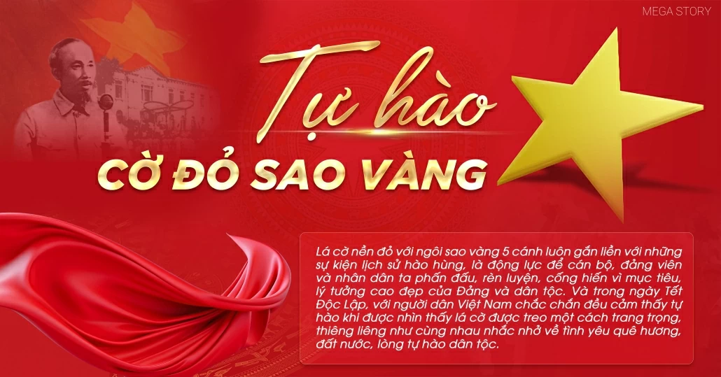 Tự hào cờ đỏ sao vàng