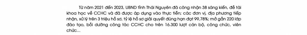 [Megastory] Thái Nguyên: Điểm sáng thực hiện cải cách hành chính