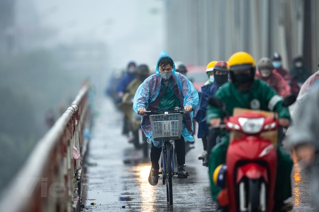 Bắc Bộ mưa dông nhiều nơi, đề phòng thời tiết nguy hiểm