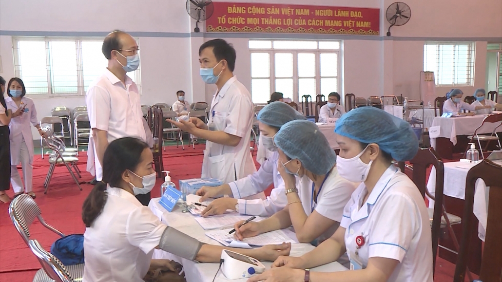 Thái Nguyên: Trên 12.000 người được tiêm phòng COVID-19 an toàn