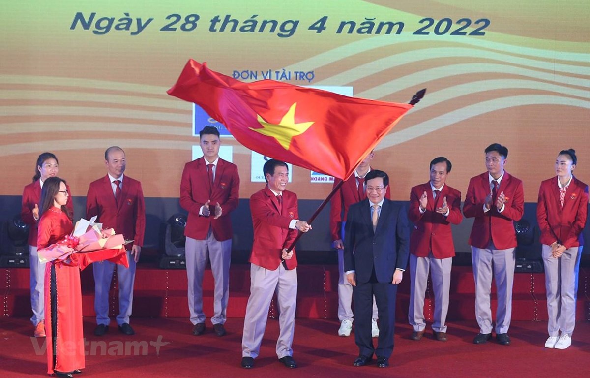Đoàn thể thao Việt Nam xuất quân dự SEA Games 31 với mục tiêu đứng đầu