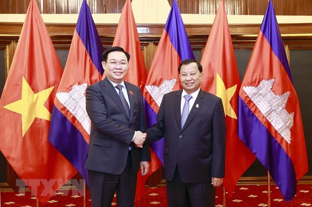 Thúc đẩy quan hệ hữu nghị và hợp tác toàn diện Việt Nam-Campuchia